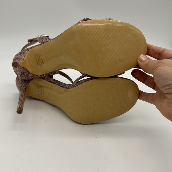 Charles David RADICAL DARK BLUSH High Heel Sandals Size 8 - Picture 12 of 15